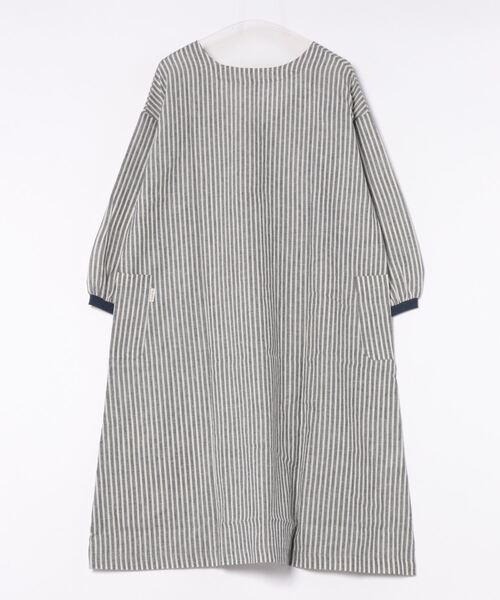 新品未使用＊希少品＊slowly but surely＊リネン2way割烹着 エプロン 割烹着 おしゃれ 羽織り コットンリネン 2way