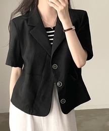 Amulet（アミュレット）の「半袖ジャケット（テーラードジャケット）」