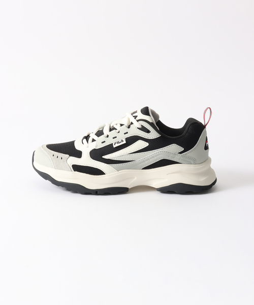 FILA(フィラ)の「【FILA / フィラ】 WOODBLOCK / 1RM02258E(スニーカー・メンズ・ホワイト/ブラック・26cm/27cm/28cm)」の3枚目の写真