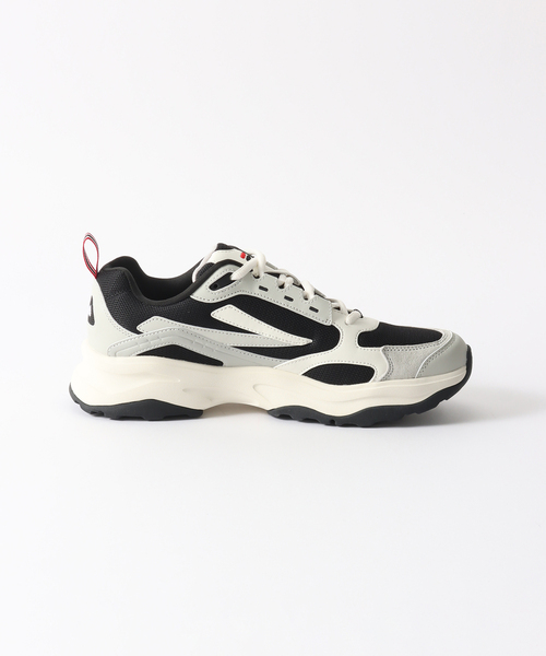FILA(フィラ)の「【FILA / フィラ】 WOODBLOCK / 1RM02258E(スニーカー・メンズ・ホワイト/ブラック・26cm/27cm/28cm)」の4枚目の写真