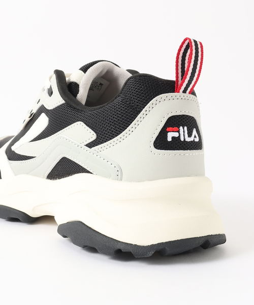 FILA(フィラ)の「【FILA / フィラ】 WOODBLOCK / 1RM02258E(スニーカー・メンズ・ホワイト/ブラック・26cm/27cm/28cm)」の6枚目の写真
