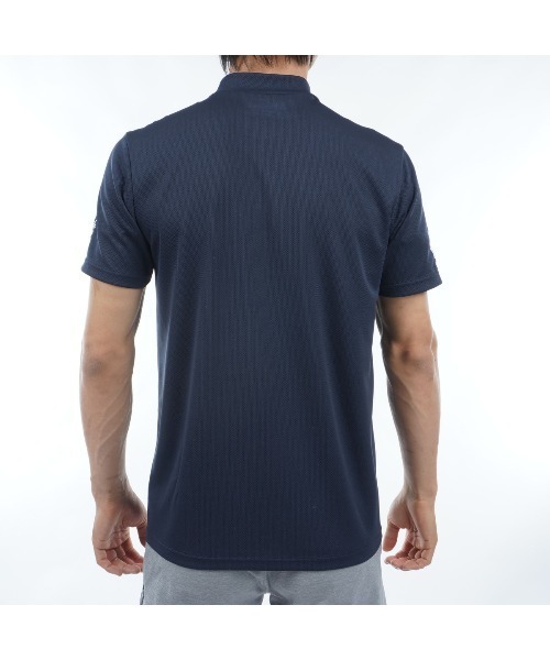 Admiral Golf（アドミラル　ゴルフ）の「ﾌﾗｯｸﾞ ﾓｯｸｼｬﾂ（Tシャツ/カットソー・メンズ・ブラック/ホワイト/ネイビー・LL/M/L）」の9枚目の写真