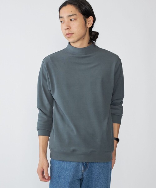 SHIPS:〈吸湿発熱〉モイスチャー モックネック プルオーバー（Tシャツ/カットソー）｜SHIPS（シップス）
