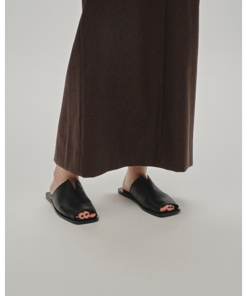 セール】Leather Slit Sandals（サンダル）｜TODAYFUL（トゥデイ