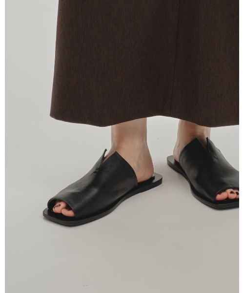TODAYFUL 新品サンダル セール】Leather Slit Sandals（サンダル）｜TODAYFUL（トゥデイ