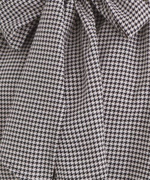 index(インデックス)の「《5color/XS-LLsize》レイヤードボウタイブラウス【洗濯機洗い可/イージーアイロン】(シャツ/ブラウス・レディース・オフホワイト/ブラック系7/ダークブラウン/ベージュ系その他4/ブラック系・34/36/38/40/42)」の19枚目の写真