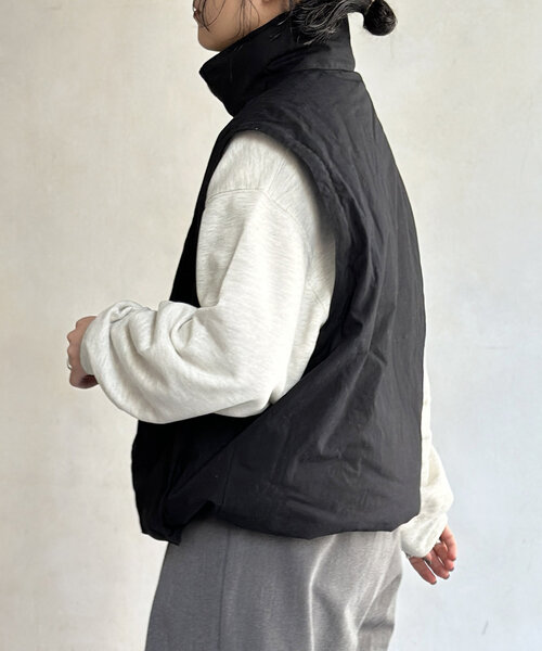 CPCM(シーピーシーエム)の「2WAYNCスタンドネックマンパ(ブルゾン・レディース・オレンジ/ブラック/カーキ・LARGE/MEDIUM)」の19枚目の写真