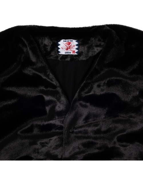 セール】【SON OF THE CHEESE（サノバチーズ）】Fur Cardigan（Tシャツ  