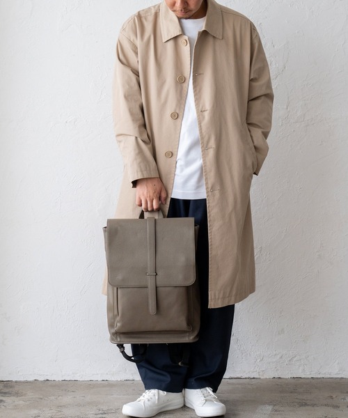 VitaFelice(ヴィータフェリーチェ)の「ユニセックスビジネスリュックサック(バックパック/リュック・メンズ・ブラック/ダークブラウン/ダークグレー・FREE)」の12枚目の写真