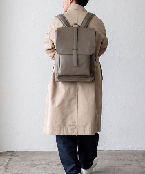 VitaFelice(ヴィータフェリーチェ)の「ユニセックスビジネスリュックサック(バックパック/リュック・メンズ・ブラック/ダークブラウン/ダークグレー・FREE)」の13枚目の写真