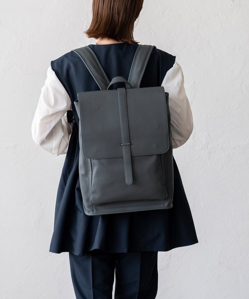 VitaFelice(ヴィータフェリーチェ)の「ユニセックスビジネスリュックサック(バックパック/リュック・メンズ・ブラック/ダークブラウン/ダークグレー・FREE)」の16枚目の写真