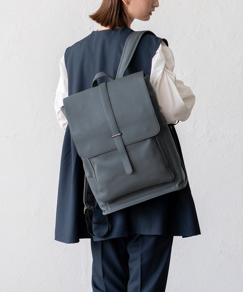 VitaFelice(ヴィータフェリーチェ)の「ユニセックスビジネスリュックサック(バックパック/リュック・メンズ・ブラック/ダークブラウン/ダークグレー・FREE)」の17枚目の写真