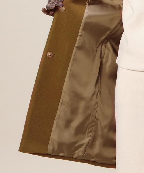 BEAUTY&YOUTH UNITED ARROWS（ビューティーアンドユースユナイテッドアローズ）の「BY モッサコクーンコート（その他アウター・レディース・ブラック/ブラウン・MEDIUM/SMALL）」の13枚目の写真