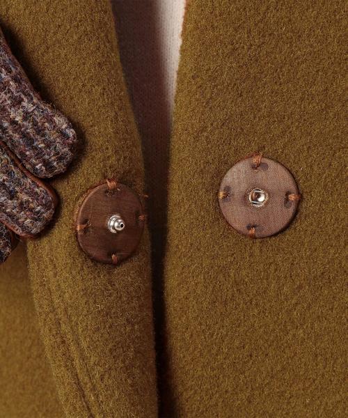 BEAUTY&YOUTH UNITED ARROWS（ビューティーアンドユースユナイテッドアローズ）の「BY モッサコクーンコート（その他アウター・レディース・ブラック/ブラウン・MEDIUM/SMALL）」の15枚目の写真