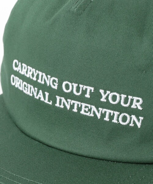 B:MING by BEAMS（ビーミングバイビームス）の「Message embroidery キャップ 25SS（キャップ・メンズ・グリーン/レッド/ブラック・ONE SIZE）」の15枚目の写真