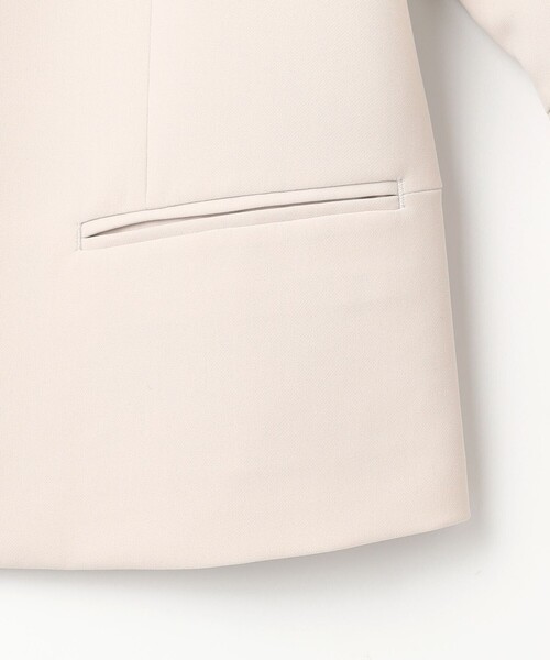 組曲(クミキョク)の「コンフォータブルドレープ フレアスリーブジャケット(ノーカラージャケット・レディース・ピンク系/アイボリー系/ネイビー系・1/2/3)」の20枚目の写真