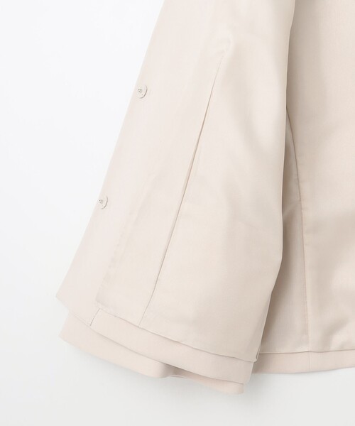 組曲(クミキョク)の「コンフォータブルドレープ フレアスリーブジャケット(ノーカラージャケット・レディース・ピンク系/アイボリー系/ネイビー系・1/2/3)」の18枚目の写真