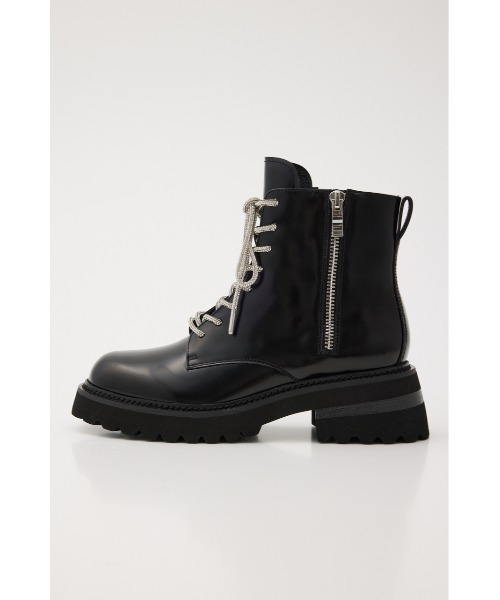 STACCATO（スタッカート）の「ドルチェコードサイドzipブーツ（ブーツ・レディース・ブラック・24cm/23.5cm/23cm/22.5cm/24.5cm）」の2枚目の写真