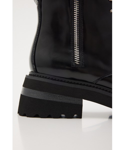 STACCATO（スタッカート）の「ドルチェコードサイドzipブーツ（ブーツ・レディース・ブラック・24cm/23.5cm/23cm/22.5cm/24.5cm）」の6枚目の写真