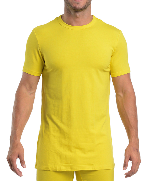 WOOD(ウッド)の「【wood】ウッド/ クルーネック アンダーシャツ(Tシャツ/カットソー・メンズ・グレー/ネイビー/ブラック/ブルー/ホワイト/グリーン/レッド/パープル/オレンジ/イエロー・LARGE/MEDIUM/SMALL)」の8枚目の写真