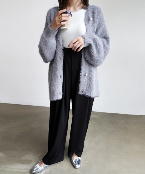 ツイルハイウエストサロペット（サロペット/オーバーオール）｜Doux Belle（ドゥーベル）