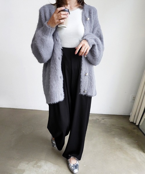 ツイルハイウエストサロペット（サロペット/オーバーオール）｜Doux Belle（ドゥーベル）