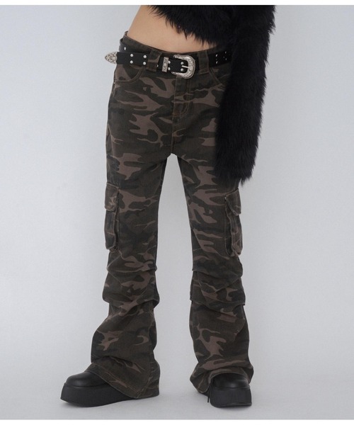 ANAP GｉRL（アナップガール）の「【ティーンズライン】スタッズ ウエスタン ベルト（ベルト・キッズ・ブラック・FREE）」の3枚目の写真