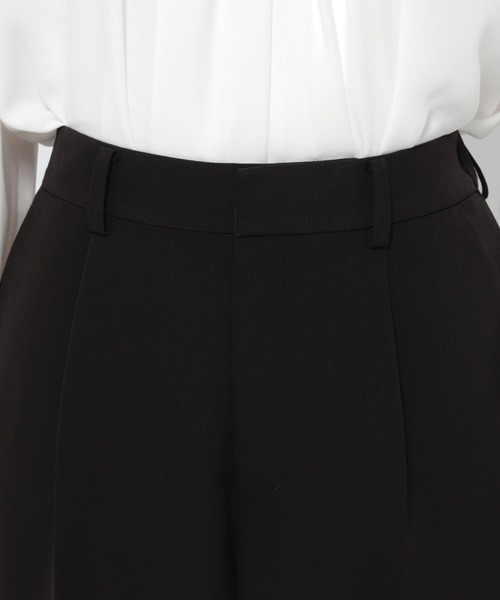 LEPSIM（レプシィム）の「【入卒式／セレモニー】Wクロスストレッチテーパードパンツ　207773（スーツパンツ・レディース・ネイビー/ブラック/ライトベージュ・MEDIUM/LARGE）」の7枚目の写真