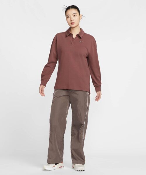 韓国 [NIKE] エッセンシャル オーバーサイズ Tシャツ (ブラウン) NIKE（ナイキ）の「ナイキ スポーツウェア エッセンシャル