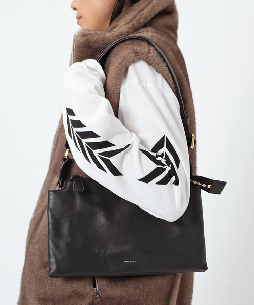 ORSETTO(オルセット)の「【ORSETTO/オルセット】ショルダーバッグ(ショルダーバッグ・レディース・ブラック・FREE)」の7枚目の写真