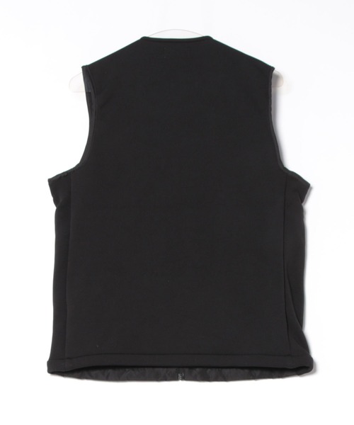 ８(eight)（エイト）の「ダウンZIPベスト（ダウンベスト・メンズ・ブラック/チャコールグレー/ベージュ/ネイビー/カーキ・MEDIUM/X-LARGE/LARGE）」の6枚目の写真