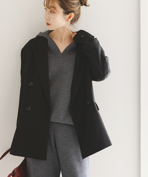 Noble（ノーブル）の「オーバーサイズダブルジャケット（テーラード