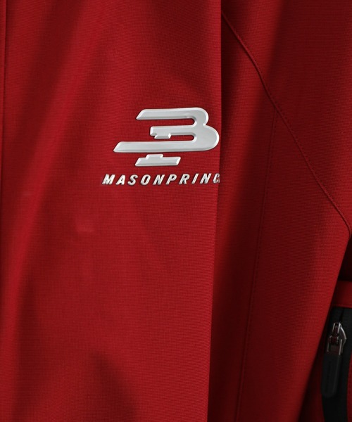 MASONPRINCE（メイソンプリンス）の「オーバーサイズ フード付き アウトドア パテッドジャケット WT4277【MASONPRINCE】（ダウンジャケット/コート・メンズ・ブラック/レッド・L/M/S）」の12枚目の写真