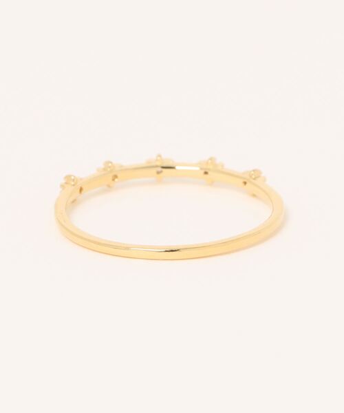 Scrap Book（スクラップブック）の「【Scrap Book】SV925 パーツリングⅡGD（リング・レディース・ゴールド系その他/ゴールド・9/11/13/15 ）」の3枚目の写真