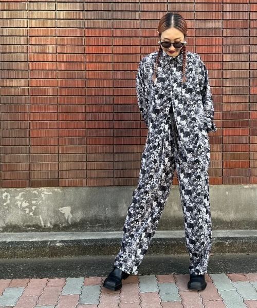 mmts（マミタス）の「【COLLABORATION】unoa / パンツ（その他パンツ・レディース・ブラック/ブラウン・SMALL/MEDIUM）」の4枚目の写真