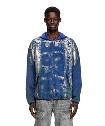 DIESEL（ディーゼル）の「メンズ ジップアップスウェット S-LOXTY-ZIP