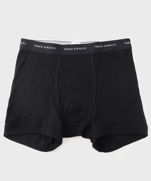 TAKEO KIKUCHI（タケオキクチ）の「ベーシックボクサーパンツ（ボクサーパンツ・メンズ・ブラック/ライトグレー/ホワイト・02/03）」の3枚目の写真