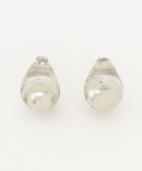 ICB(アイシービー)の「【2WAY】クリアメタルピアス(ピアス(両耳用)・レディース・ゴールド系/シルバー系・F)」の7枚目の写真