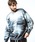 NO ID.�i�m�[�A�C�f�B�j�́u�yNO ID.�zSunrise Print Knit Big Pullover / Sunrise �v�����g �j�b�g �r�b�O �v���I�[�o�[�i�j�b�g/�Z�[�^�[�j�v�b�u���b�N