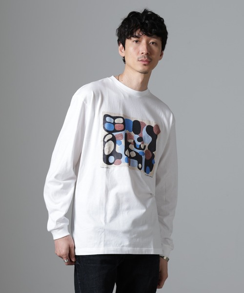nano universe 長袖Tシャツ NANO universe tシャツ ナノベア Tシャツ 長袖 メンズ