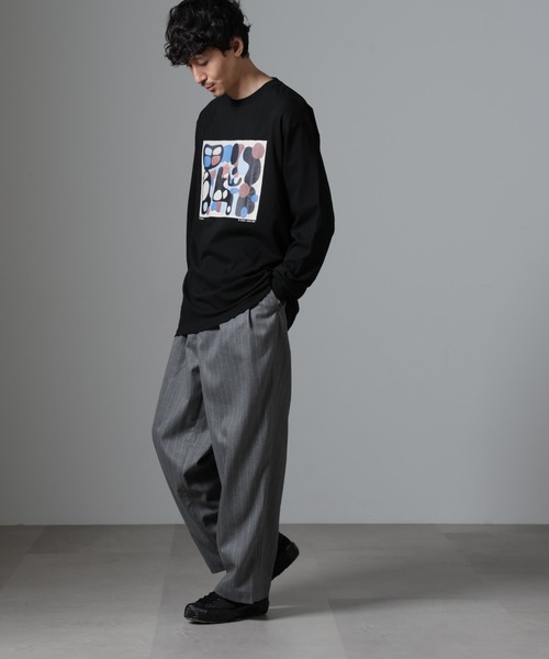 「着るアート」YUTAKA KAWAI ロングスリーブTEE（Tシャツ/カットソー）｜nano･universe（ナノユニバース）