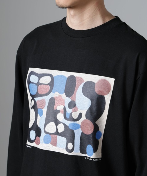 着るアート」YUTAKA KAWAI ロングスリーブTEE（Tシャツ