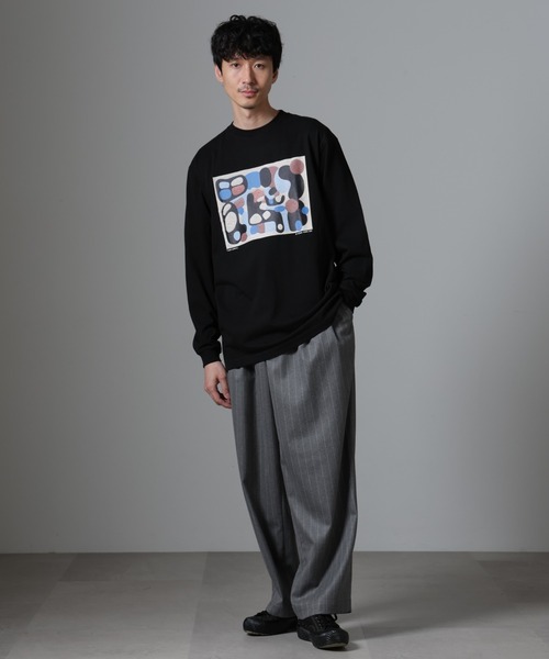 「着るアート」YUTAKA KAWAI ロングスリーブTEE（Tシャツ/カットソー）｜nano･universe（ナノユニバース）