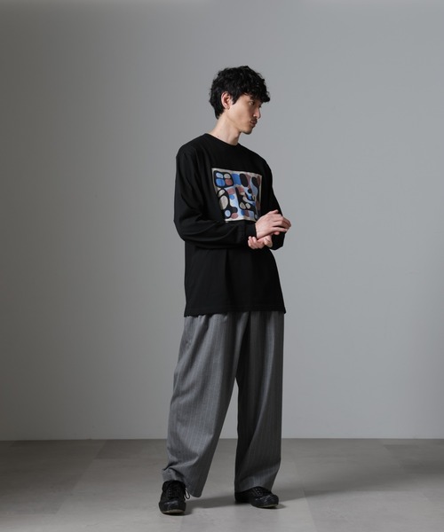 「着るアート」YUTAKA KAWAI ロングスリーブTEE（Tシャツ/カットソー）｜nano･universe（ナノユニバース）