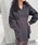 Ameri�i�A�����j�́uHEART GATHERED WAIST SHAVE BLOUSE�i�V���c/�u���E�X�j�v�b�u���b�N
