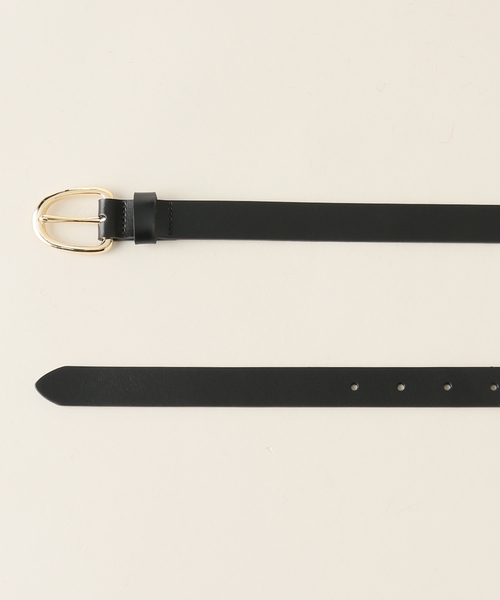 《追加》SLOBE ラウンドバックルレザーベルト（ベルト）｜SLOBE IENA（スローブイエナ）