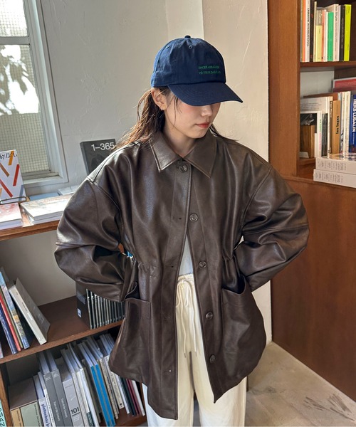 PILIT（ピリット）の「レザードロストカバーオール（カバーオール