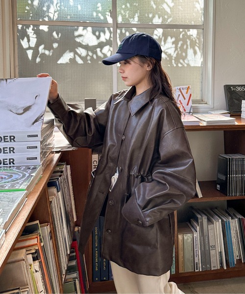 PILIT（ピリット）の「レザードロストカバーオール（カバーオール