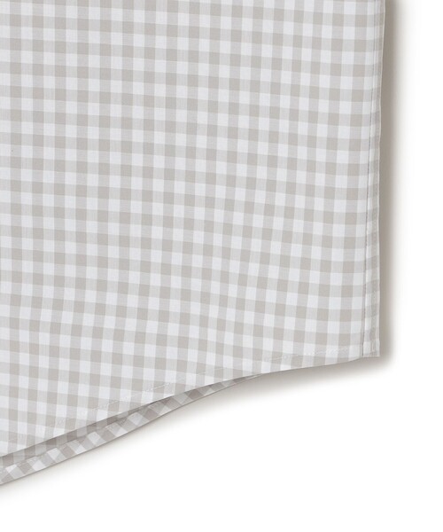 MACKINTOSH PHILOSOPHY（ﾏｯｷﾝﾄｯｼｭ ﾌｨﾛｿﾌｨｰ）の「GREY LABEL ギンガムチェックレギュラーカラーシャツ（シャツ/ブラウス・レディース・ベージュ系その他/グリーン/ブラック・2/6）」の7枚目の写真