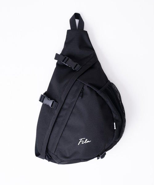 FILA フィラ ブランド ロゴ 筆記体 刺繍 軽量 ワンショルダー